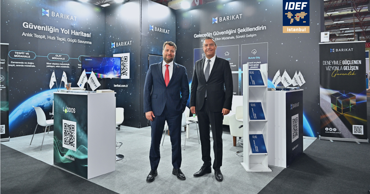IDEF 2025’te Savunma Sanayi Ekosistemini Güçlendiren Stratejik İş Birliklerine İmza Attık!
| Barikat Siber Güvenlik